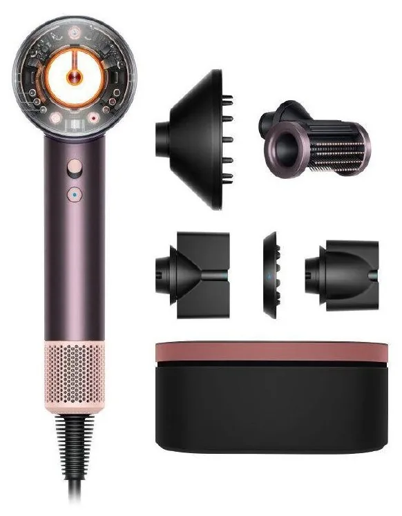 Dyson Supersonic HD16 Jasper Plum (Case)