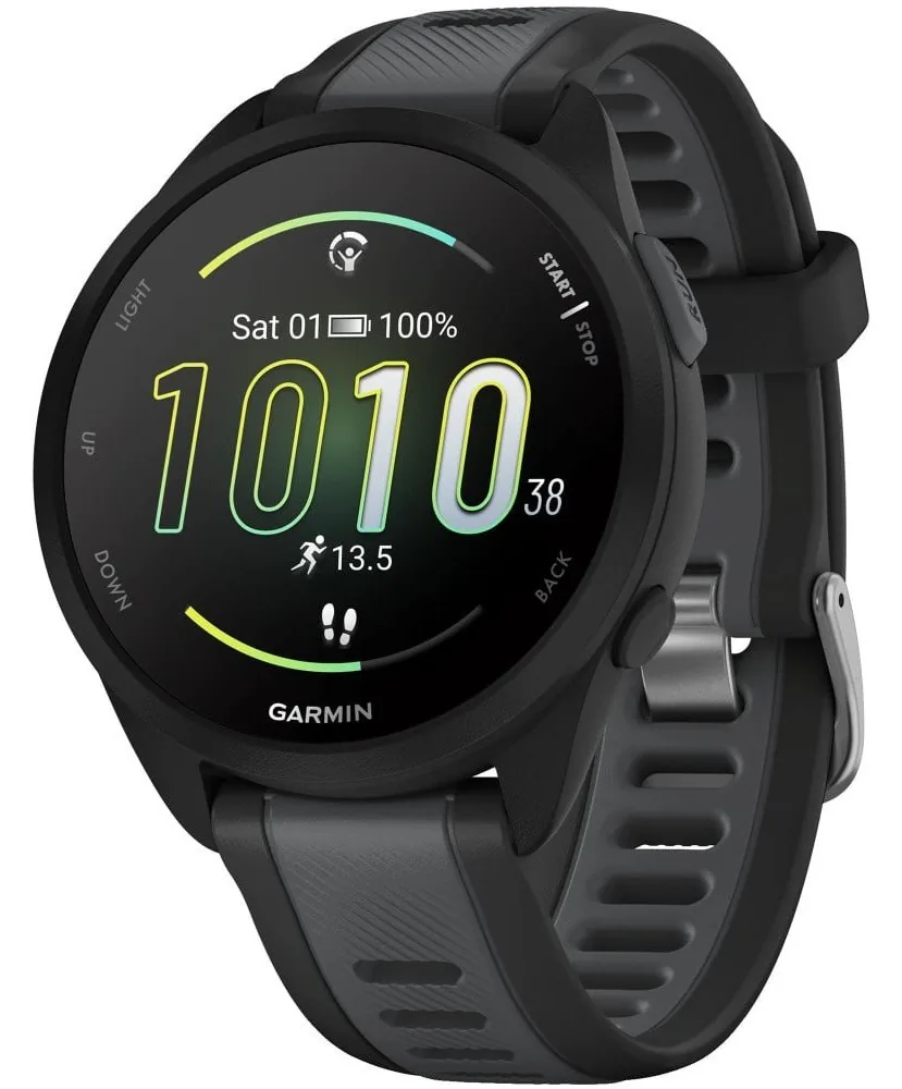 Garmin Forerunner 165 AMOLED Black/Slate Gray
