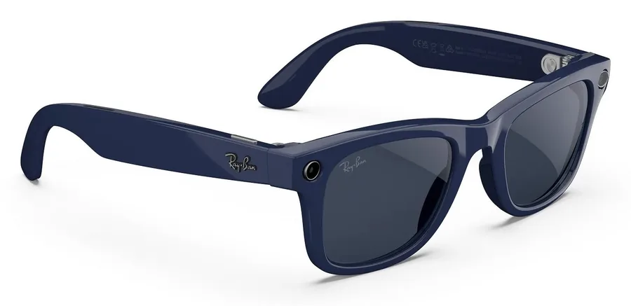 Ray-Ban Meta Wayfarer Gen2 Shiny Transp, Sapphire Transitions RW4012 (размер M)