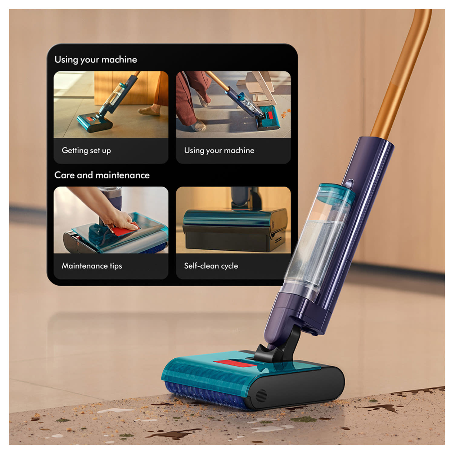 Dyson Clean+Wash Hygiene WR03-A