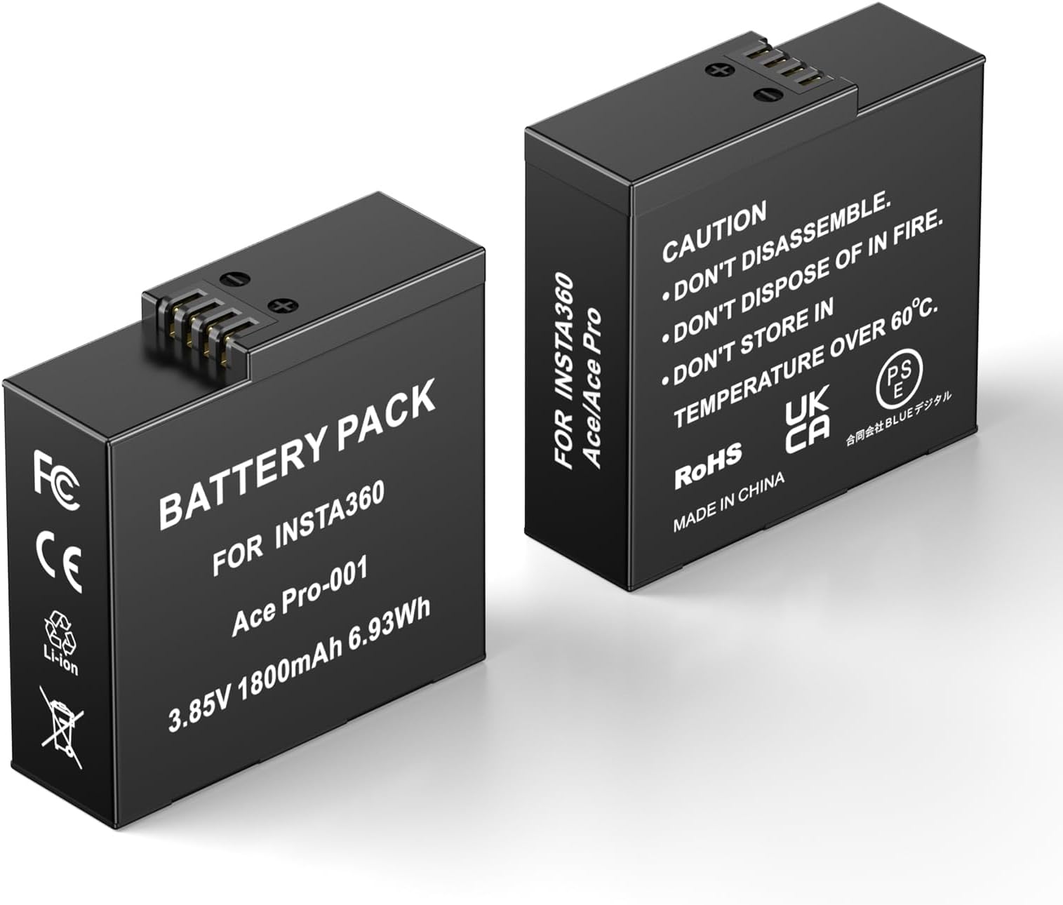 Insta360 Ace Pro 2 + 2 Batteries