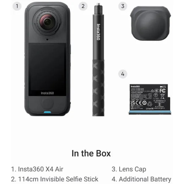 Insta360 X4 Air 8K Starter Bundle