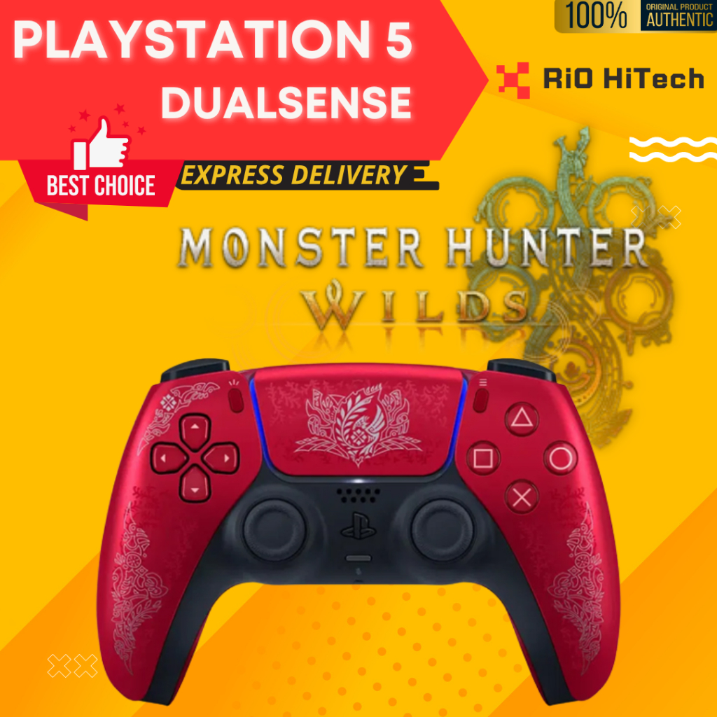 PS5 DualSense Monster Hunter Wilds